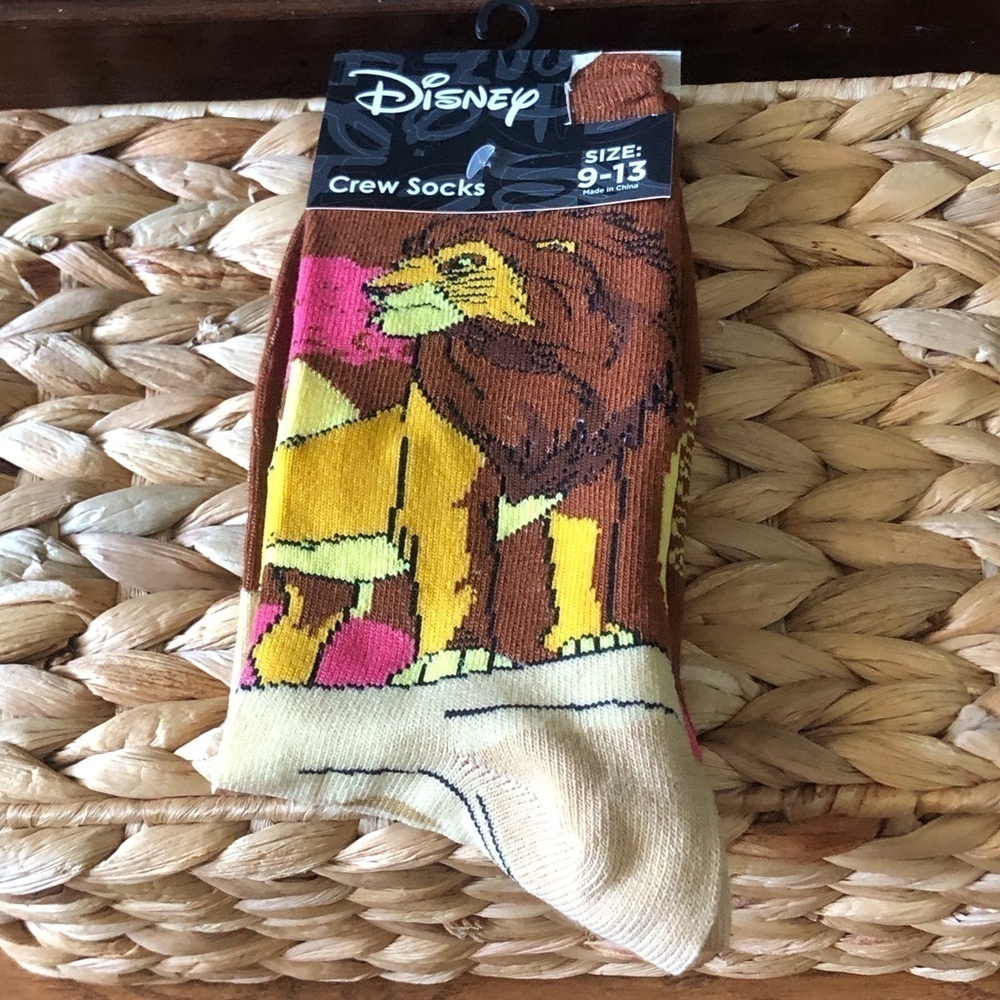 Disney: The Lion King: Simba crew socks